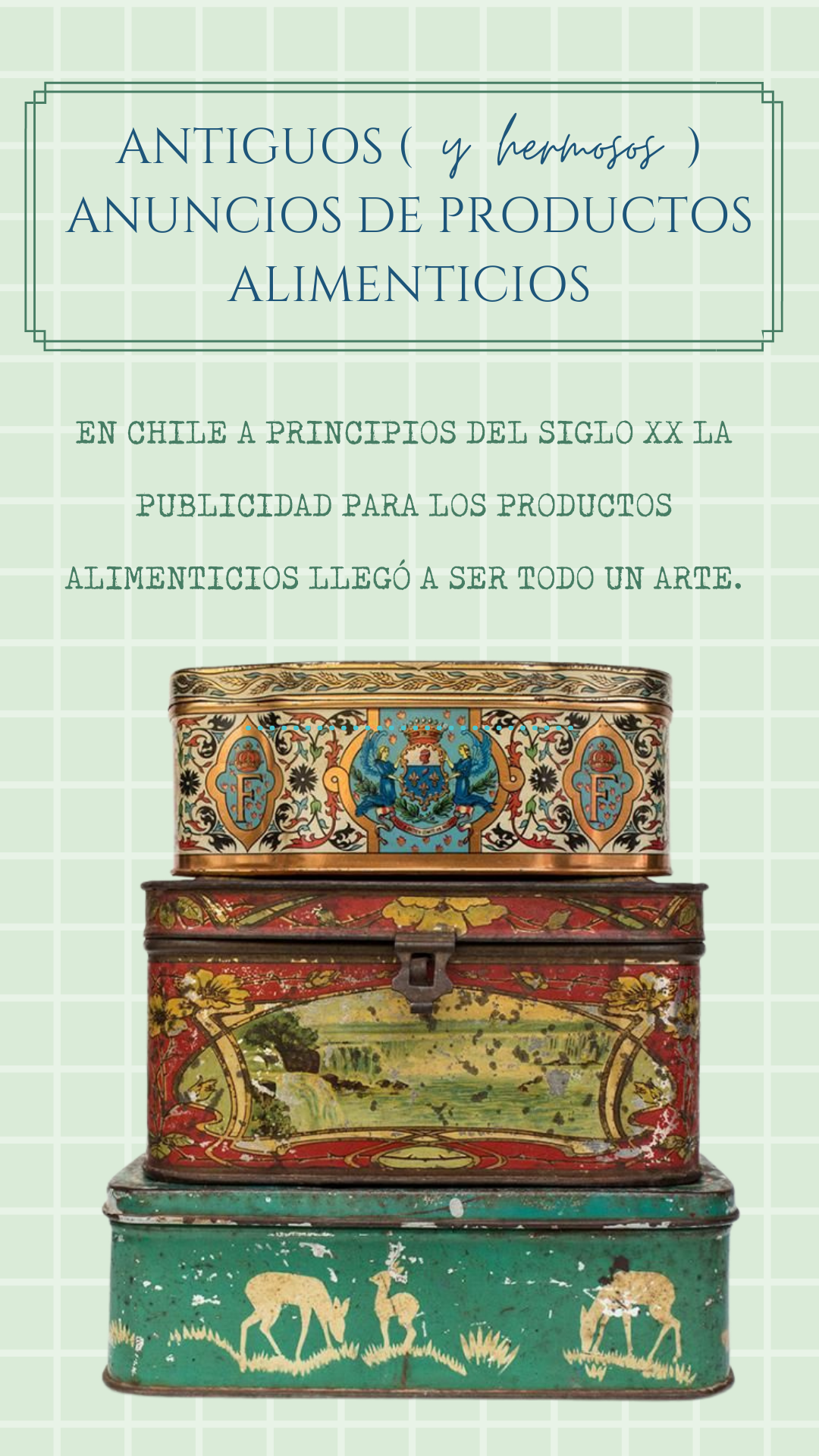 ANTIGUOS (Y HERMOSOS) ANUNCIOS DE PRODUCTOS ALIMENTICIOS