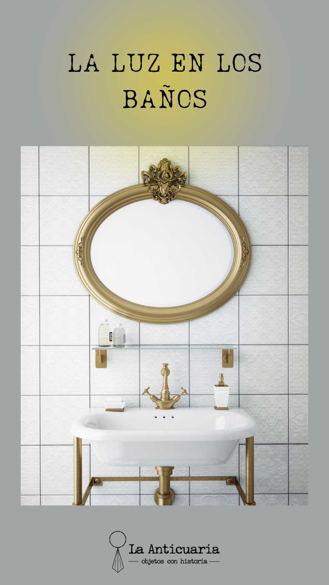 La luz en los baños