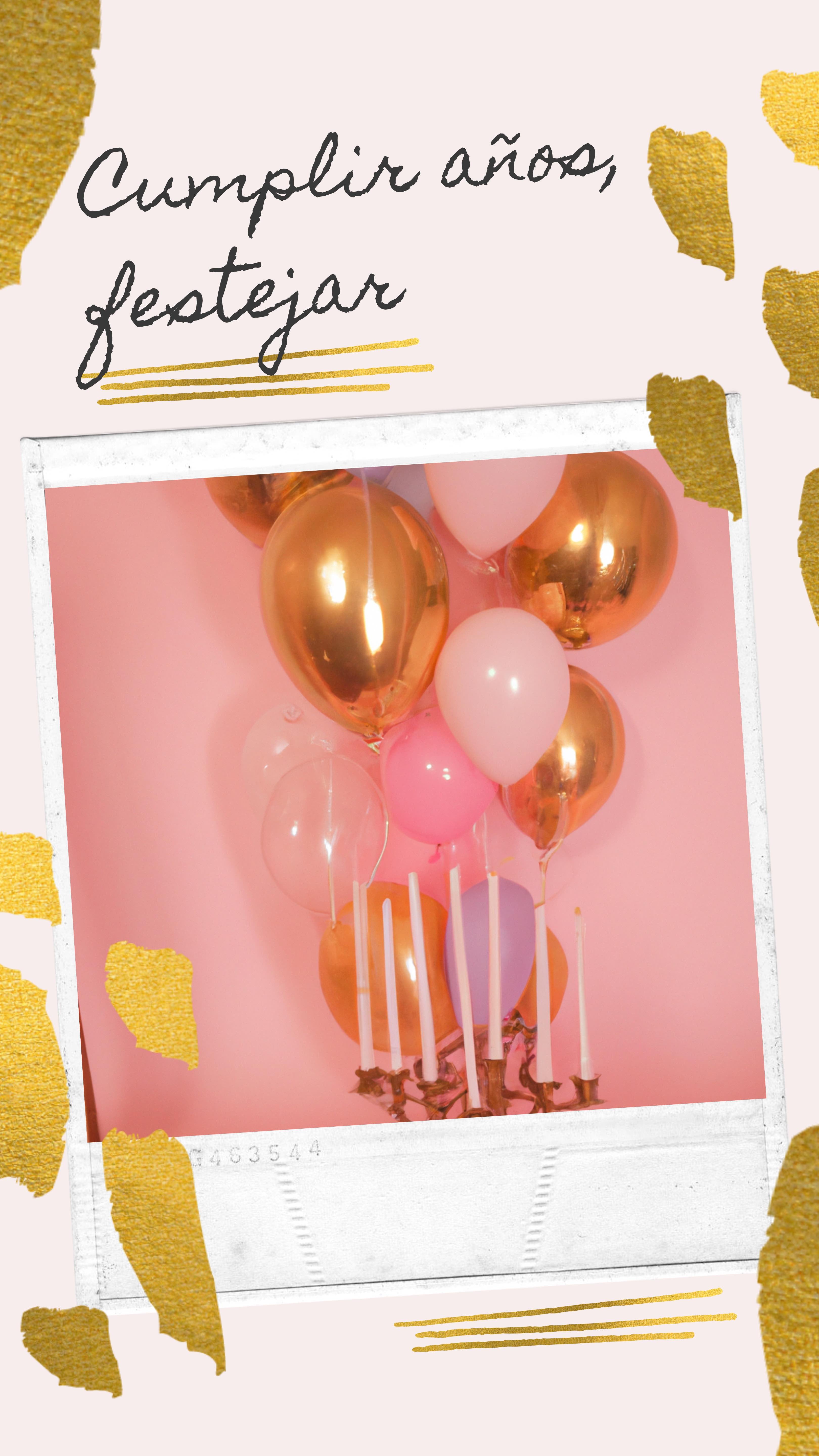 Cumplir años, festejar