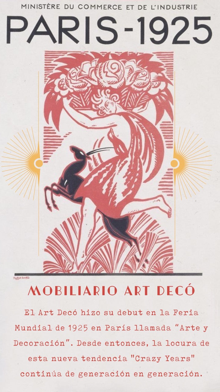 MOBILIARIO ART DECÓ