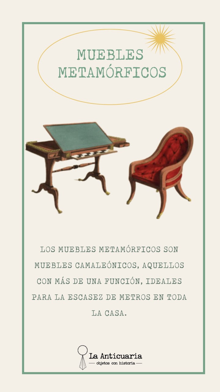 MUEBLES METAMÓRFICOS