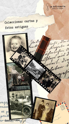 Post coleccionar cartas y fotos antiguas
