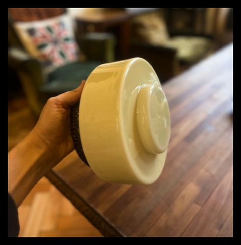 II.3853 PLAFÓN DE OPALINA AMARILLA