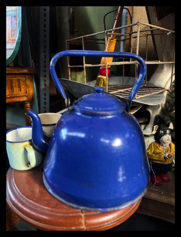 II.3903 TETERA ENLOZADA AZUL