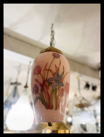 II.3923 OPALINA COLGANTE PINTADA
