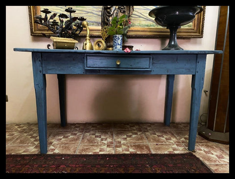 I.4457 MESA CELESTE CON CAJÓN