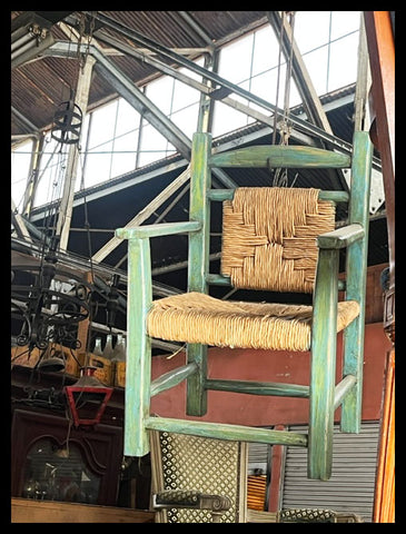 I.4339 SILLA DE NIÑOS CON PAJA