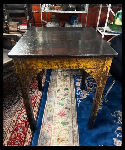 I.4438 MESA CUADRADA PATINADA