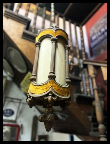 II.3840 PAR DE LÁMPARAS DE CAMPO