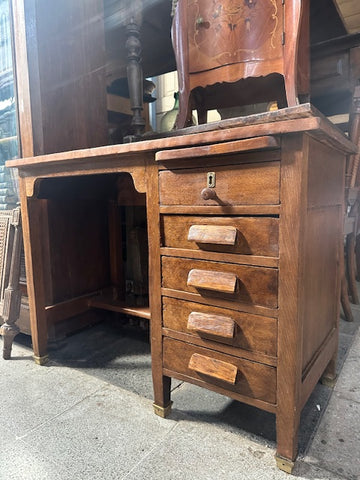 I.5031 ESCRITORIO FISCAL CON PATAS DE BRONCE