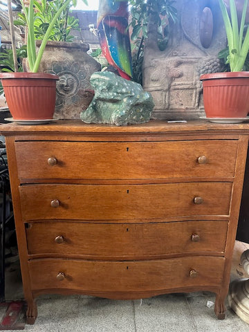 I.5032 CÓMODA ALTA DE ROBLE AMERICANO