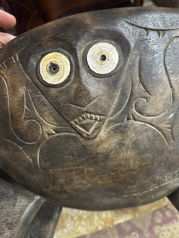 II.5021 VASIJA AFRICANA CON TALLADOS