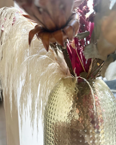 II.5023 FLORERO DE VIDRIO VERDE