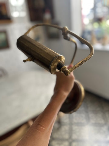 II.5040 LÁMPARA DE BRONCE DE MESA O MURO