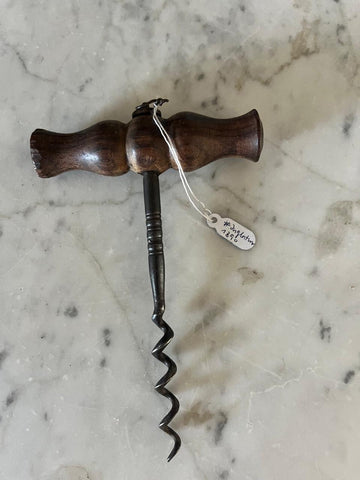 II.5042 SACACORCHOS MADERA Y FIERRO INGLÉS 1890