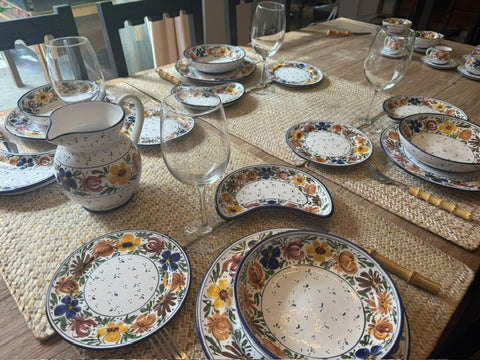 II.5052 LOZA CALA COMPLETA PARA 14-15 PERSONAS