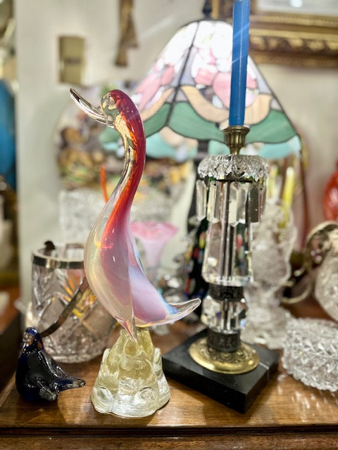 II.5094 GRAN FIGURA DE CRISTAL MURANO AUTÉNTICA