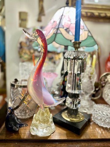 II.5094 GRAN FIGURA DE CRISTAL MURANO AUTÉNTICA