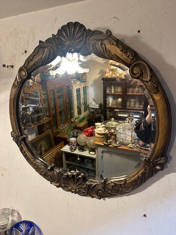 II.5062 ESPEJO BISELADO CON CORONACIÓN