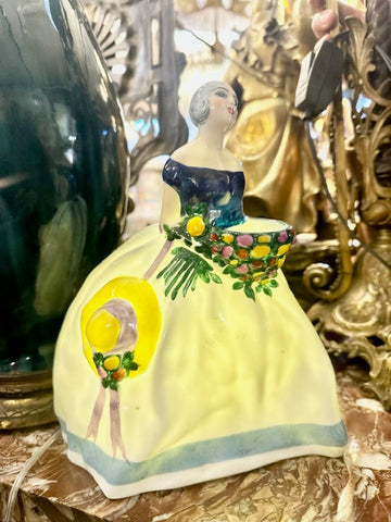 II.5086 LÁMPARA DE PORCELANA PINTADA