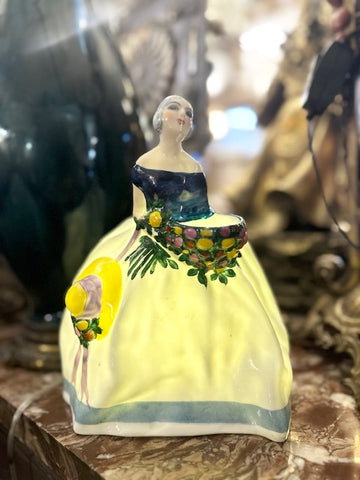 II.5086 LÁMPARA DE PORCELANA PINTADA