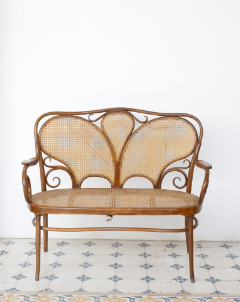 Banca Thonet dos cuerpos