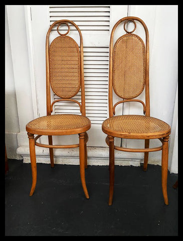 I.2238   6 SILLAS VIENA RESPALDO ALTO