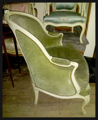 I.1849 PAR DE SILLONES VERDES