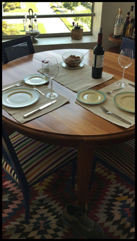 I.3987 MESA REDONDA CON EXTENSIÓN