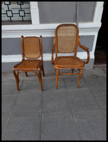 I.3990 SILLA DE JUNCO VIENA