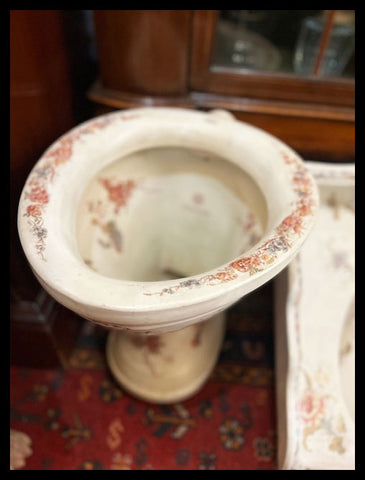 I.3829 WC DE CERÁMICA PINTADA A MANO