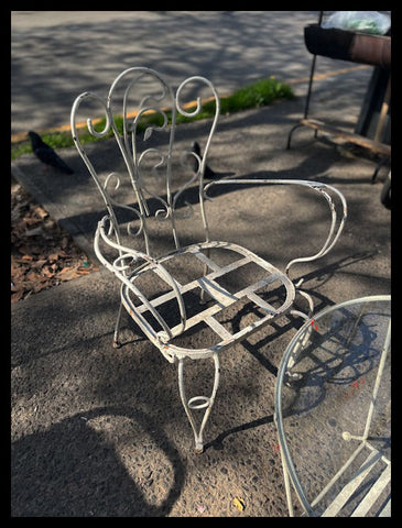 I.3997 JUEGO DE TERRAZA CON DOS SILLAS