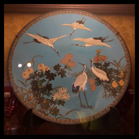 II.1237 PLATOS JAPONESES DE GARZA