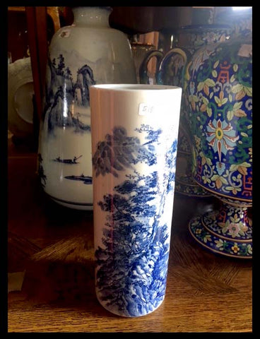 II.1268 FLORERO AZUL Y BLANCO