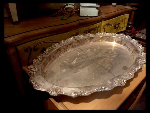 II.1274 BANDEJA DE PLAQUÉ