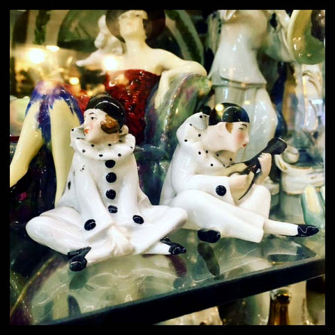 II.1285 FIGURAS PIERROT Y PIERRETTE