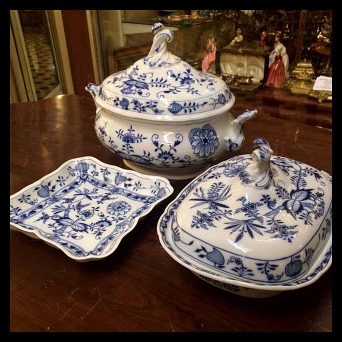 II.1291 GUISERA, SOPERA Y PLATILLO MEISSEN