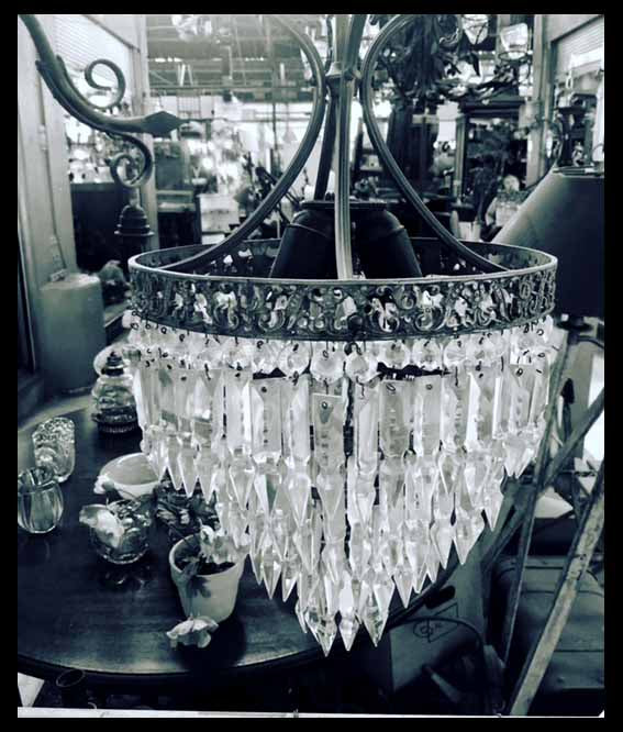 II.1301 LÁMPARA DE CRISTAL