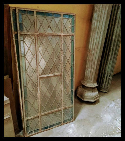 II.2908  PAR DE VENTANAS VITRAL