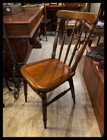 I.3138   CUARTETO DE  SILLAS DE MADERA
