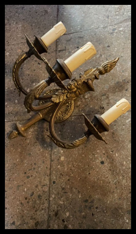 II.3003   APLIQUÉ DE 3 LUCES