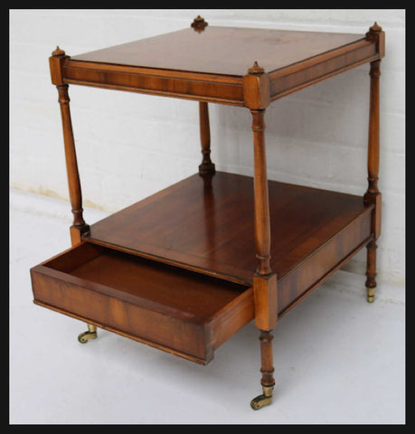 I.1881 MESITA DOBLE CUBIERTA CON CAJÓN