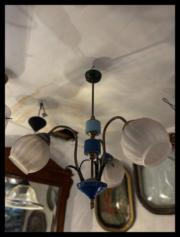 II.3464 LÁMPARAS TRIPLE TULIPA