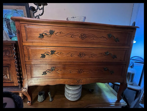 I.3870 CÓMODA PROVENZAL DE 3 CAJONES