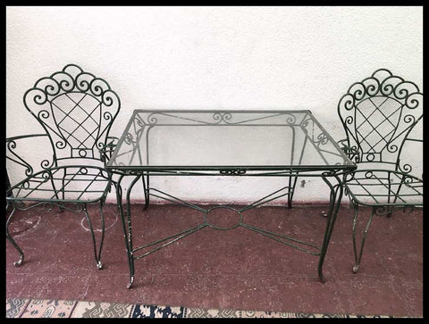 I.3269   JUEGO DE TERRAZA VERDE