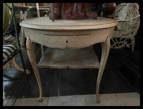 I.3274   MESA CRAQUELADA FRANCESA