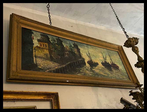 I.3279   PINTURA EN MARCO HORIZONTAL