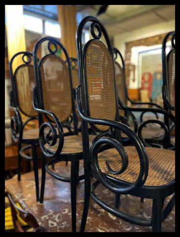 I.3326  SEXTETO DE SILLONES VIENA RESPALDO ALTO