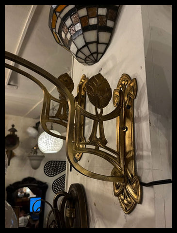 II.3470 PAR DE APLIQUÉS ART NOUVEAU