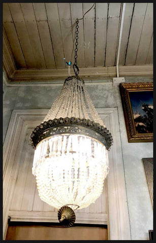 II.2340 LÁMPARA DE CRISTAL